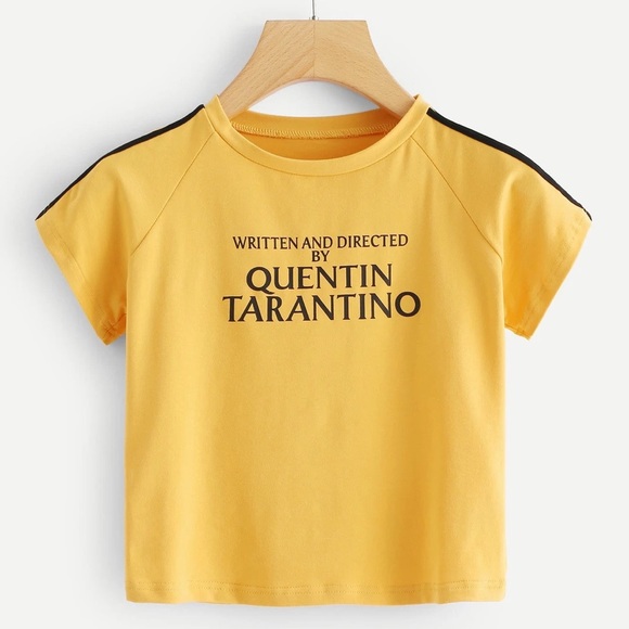 Quentin Tarantino Cropped Tee